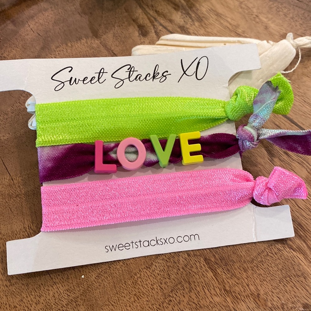 Love Hair Ties & Bracelet Stacks
